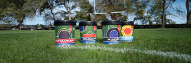 Fleet Line Marking Paint Range On A Rugby Field